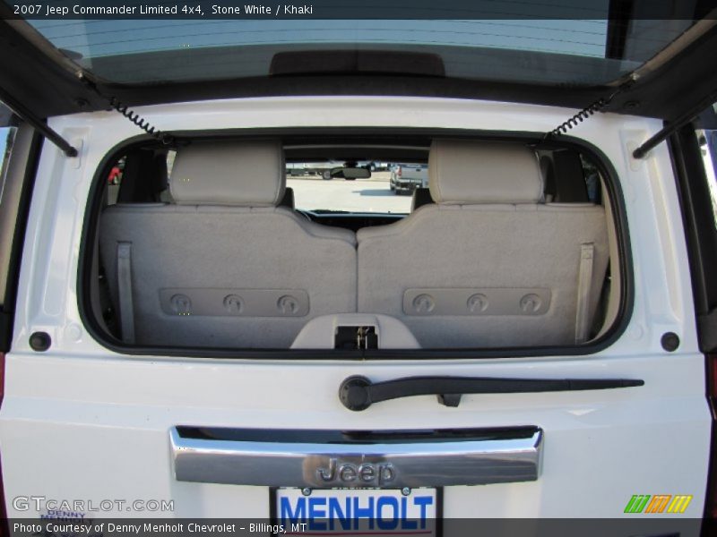 Stone White / Khaki 2007 Jeep Commander Limited 4x4