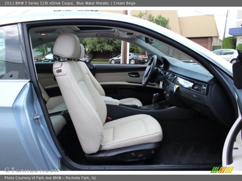  2011 3 Series 328i xDrive Coupe Cream Beige Interior
