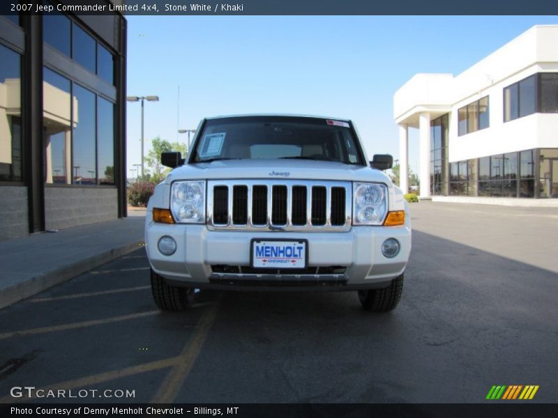 Stone White / Khaki 2007 Jeep Commander Limited 4x4