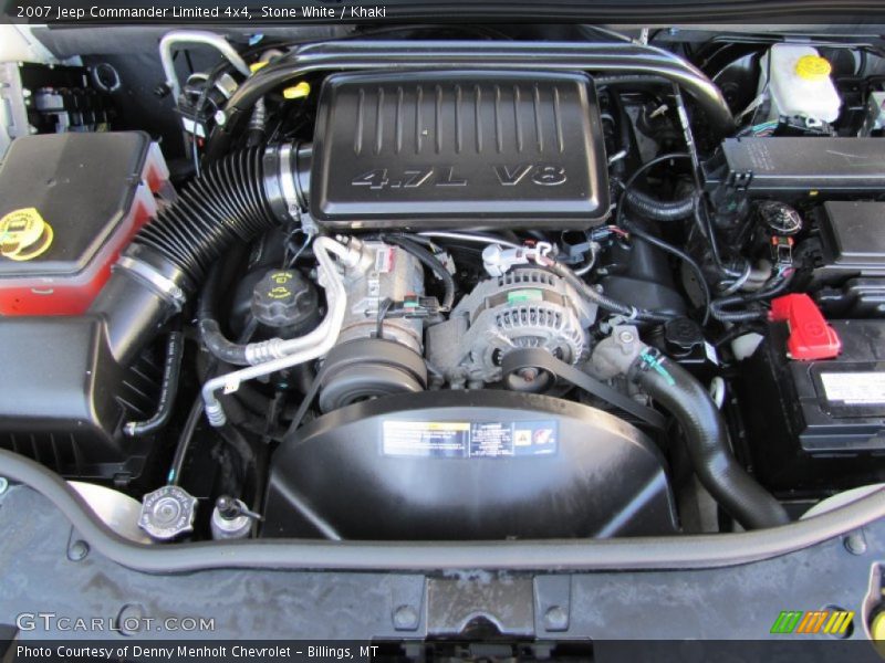 Stone White / Khaki 2007 Jeep Commander Limited 4x4