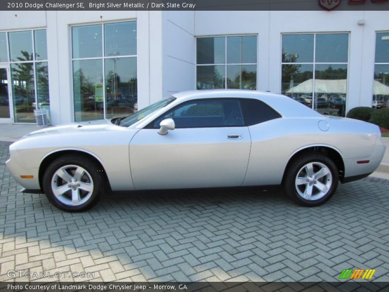 Bright Silver Metallic / Dark Slate Gray 2010 Dodge Challenger SE