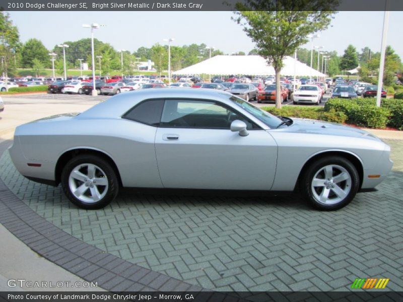 Bright Silver Metallic / Dark Slate Gray 2010 Dodge Challenger SE