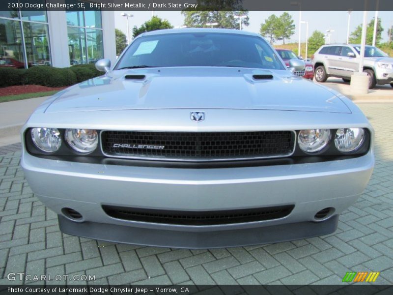 Bright Silver Metallic / Dark Slate Gray 2010 Dodge Challenger SE