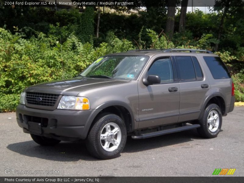 Mineral Grey Metallic / Medium Parchment 2004 Ford Explorer XLS 4x4