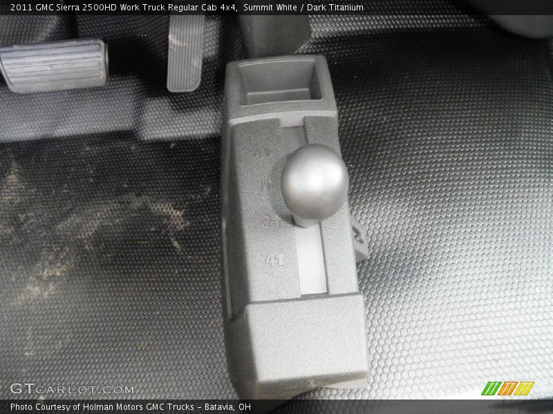 Summit White / Dark Titanium 2011 GMC Sierra 2500HD Work Truck Regular Cab 4x4