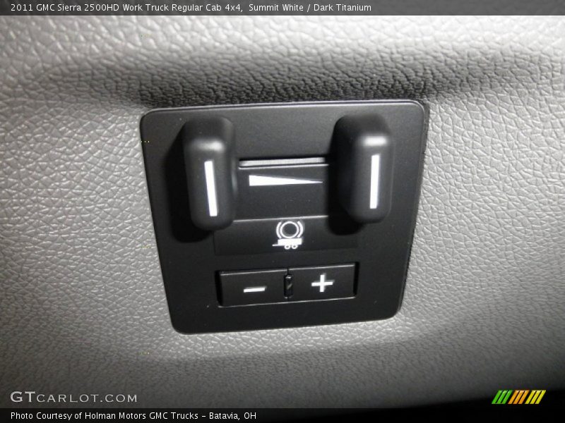 Summit White / Dark Titanium 2011 GMC Sierra 2500HD Work Truck Regular Cab 4x4