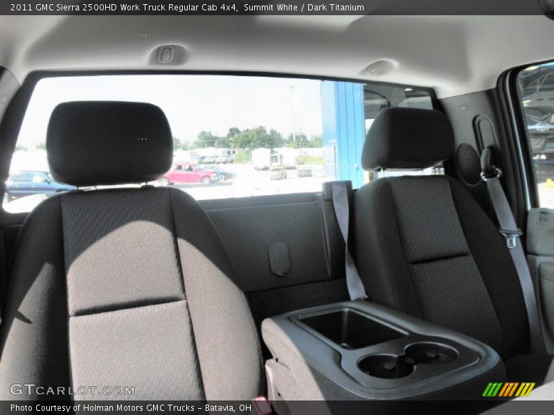 Summit White / Dark Titanium 2011 GMC Sierra 2500HD Work Truck Regular Cab 4x4