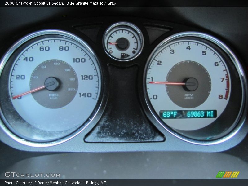 Blue Granite Metallic / Gray 2006 Chevrolet Cobalt LT Sedan