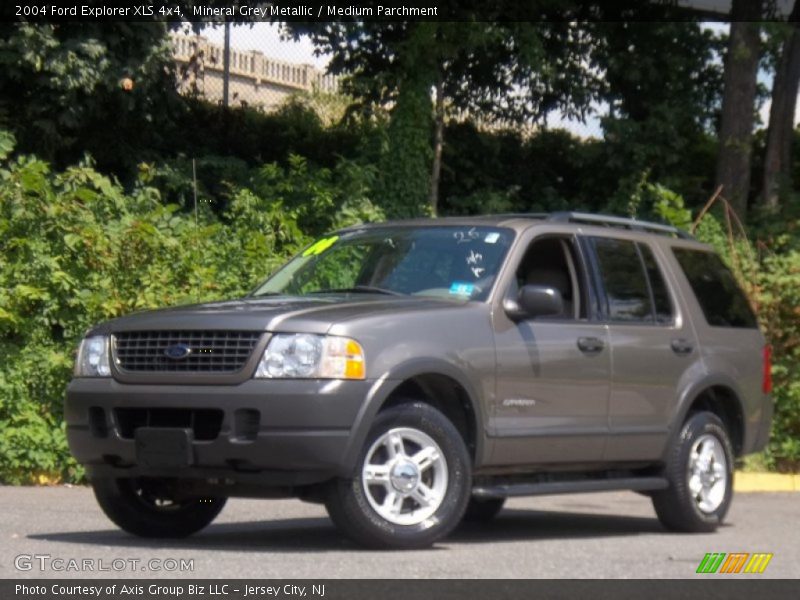 Mineral Grey Metallic / Medium Parchment 2004 Ford Explorer XLS 4x4