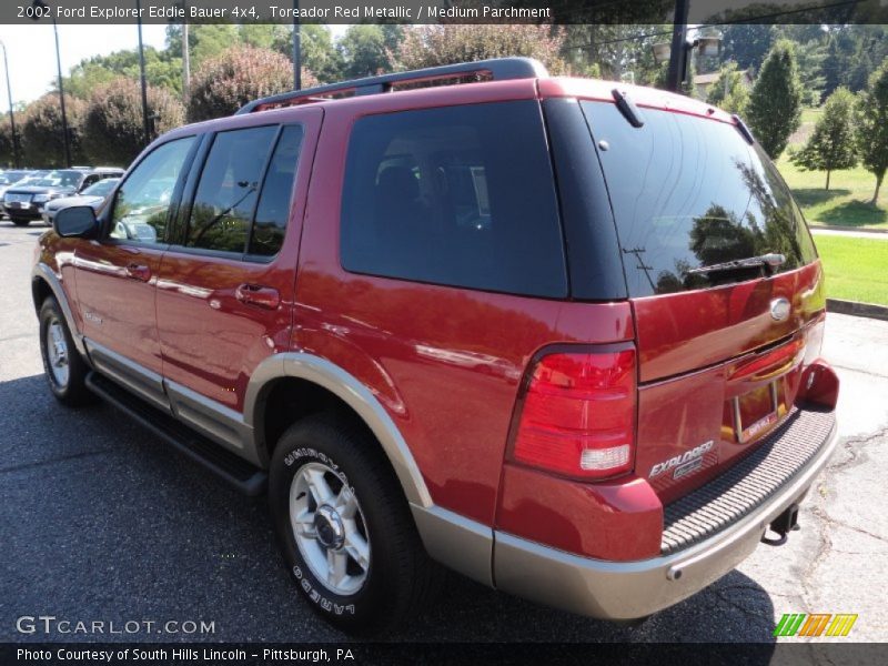 Toreador Red Metallic / Medium Parchment 2002 Ford Explorer Eddie Bauer 4x4