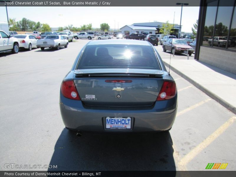 Blue Granite Metallic / Gray 2006 Chevrolet Cobalt LT Sedan
