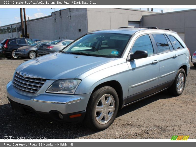 Butane Blue Pearl / Dark Slate Gray 2004 Chrysler Pacifica AWD