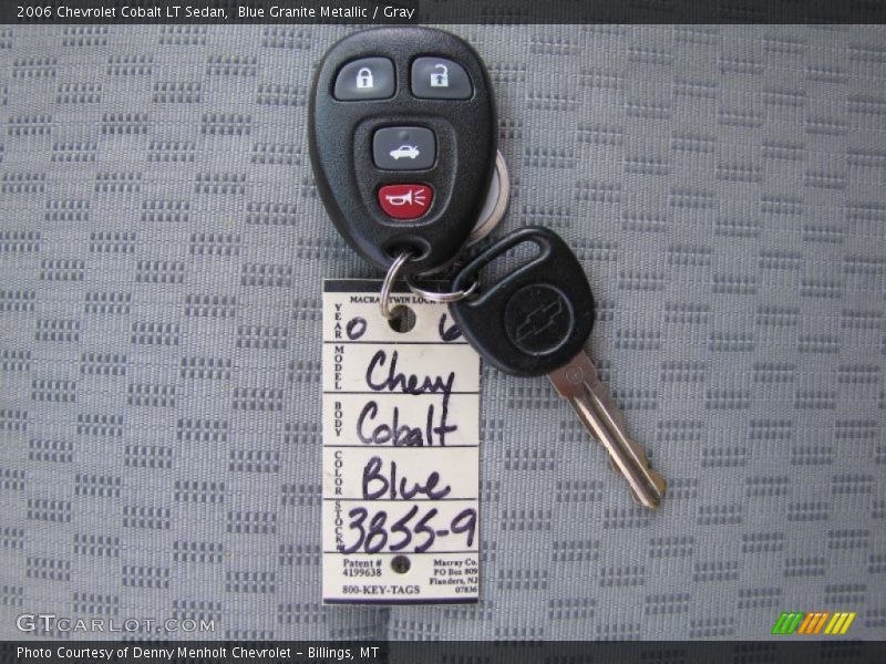 Blue Granite Metallic / Gray 2006 Chevrolet Cobalt LT Sedan
