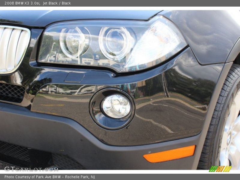 Jet Black / Black 2008 BMW X3 3.0si