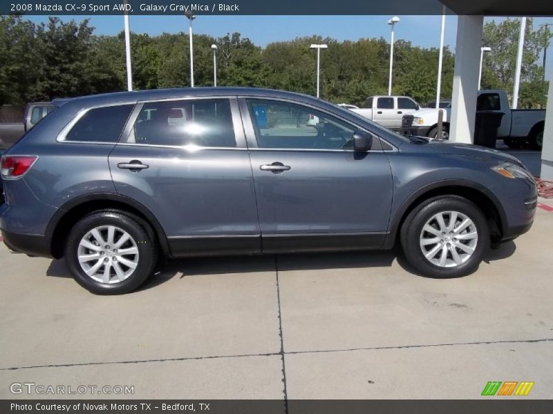Galaxy Gray Mica / Black 2008 Mazda CX-9 Sport AWD