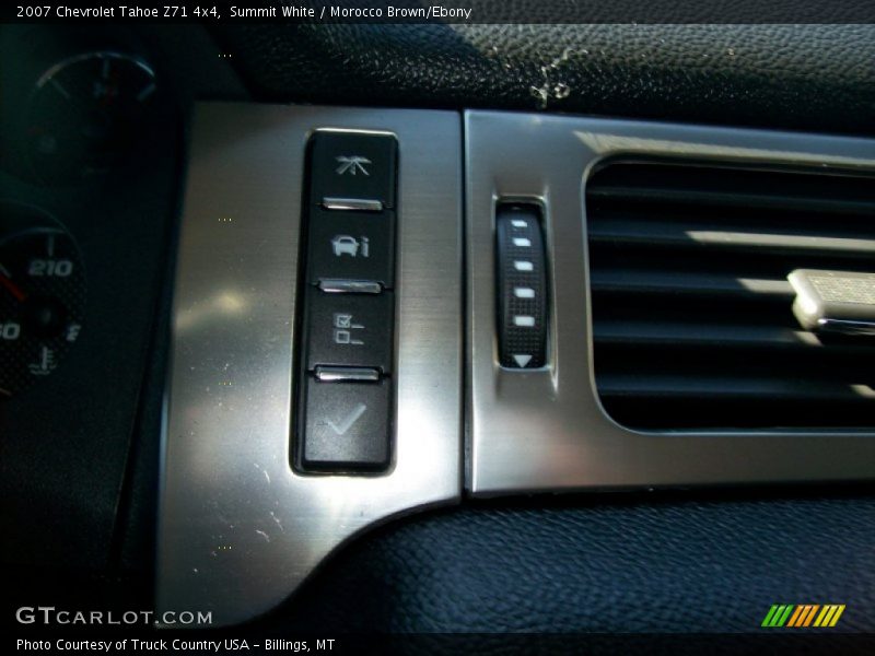 Summit White / Morocco Brown/Ebony 2007 Chevrolet Tahoe Z71 4x4