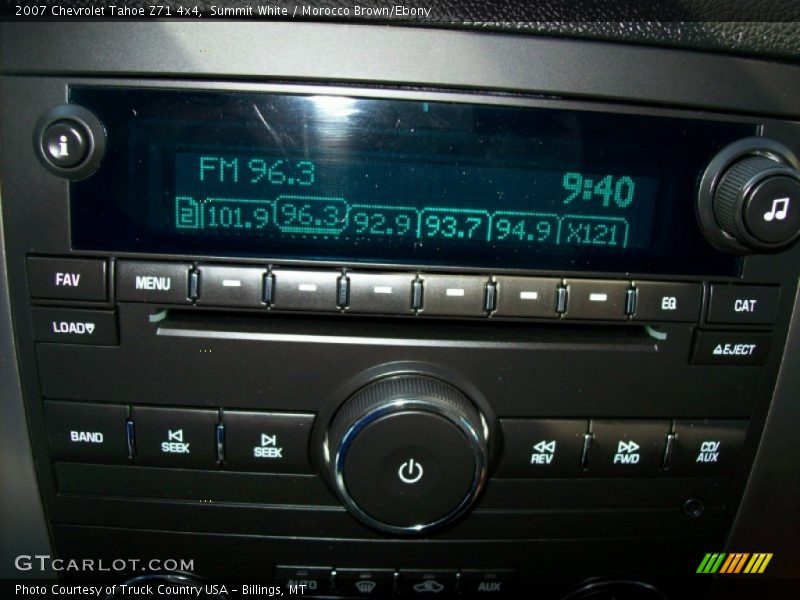 Audio System of 2007 Tahoe Z71 4x4