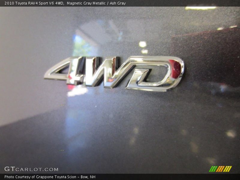 Magnetic Gray Metallic / Ash Gray 2010 Toyota RAV4 Sport V6 4WD