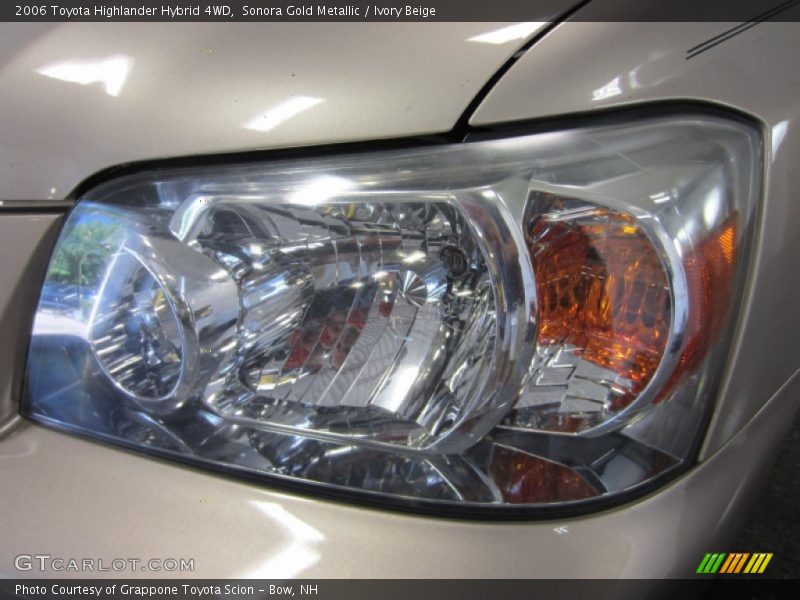 Sonora Gold Metallic / Ivory Beige 2006 Toyota Highlander Hybrid 4WD
