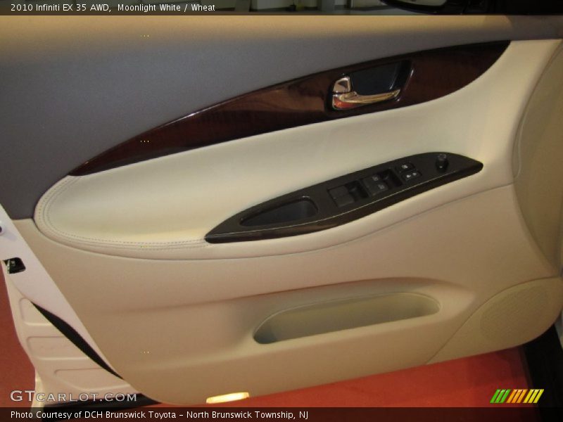 Moonlight White / Wheat 2010 Infiniti EX 35 AWD