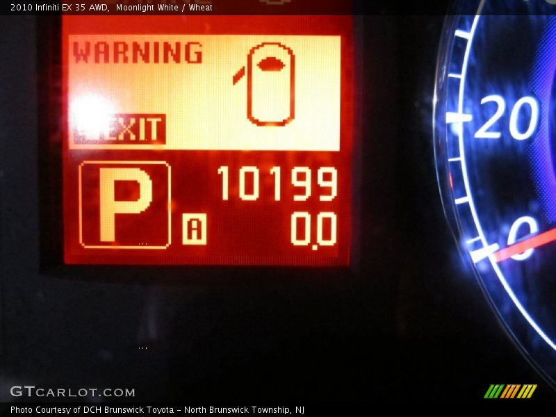 Moonlight White / Wheat 2010 Infiniti EX 35 AWD