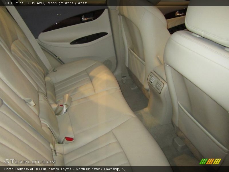 Moonlight White / Wheat 2010 Infiniti EX 35 AWD