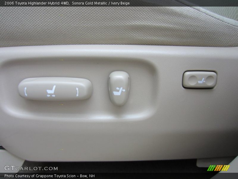 Sonora Gold Metallic / Ivory Beige 2006 Toyota Highlander Hybrid 4WD