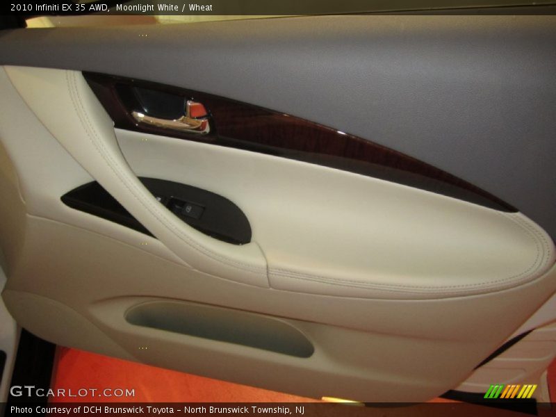 Moonlight White / Wheat 2010 Infiniti EX 35 AWD