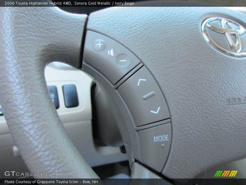 Sonora Gold Metallic / Ivory Beige 2006 Toyota Highlander Hybrid 4WD