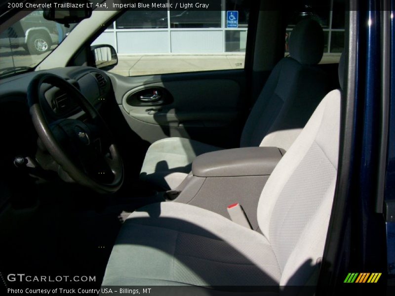 Imperial Blue Metallic / Light Gray 2008 Chevrolet TrailBlazer LT 4x4