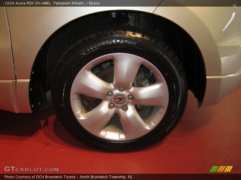 Palladium Metallic / Ebony 2009 Acura RDX SH-AWD
