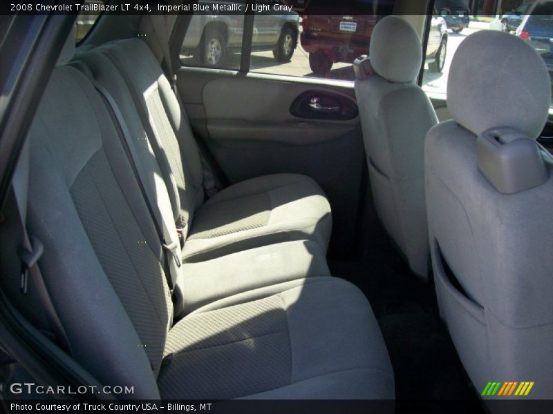 Imperial Blue Metallic / Light Gray 2008 Chevrolet TrailBlazer LT 4x4