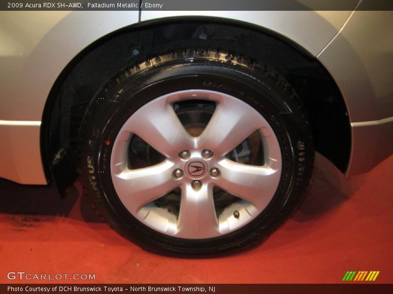 Palladium Metallic / Ebony 2009 Acura RDX SH-AWD