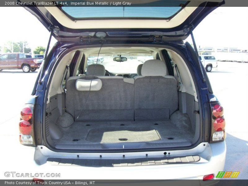 Imperial Blue Metallic / Light Gray 2008 Chevrolet TrailBlazer LT 4x4