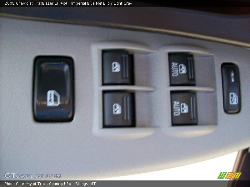 Imperial Blue Metallic / Light Gray 2008 Chevrolet TrailBlazer LT 4x4