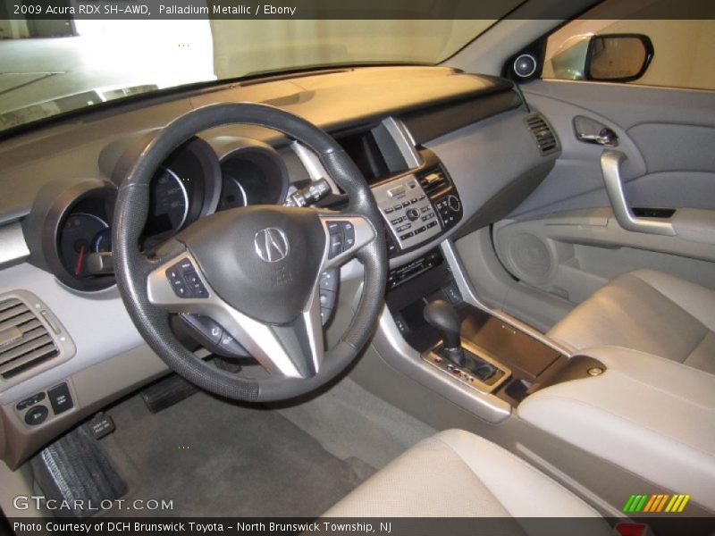 Palladium Metallic / Ebony 2009 Acura RDX SH-AWD