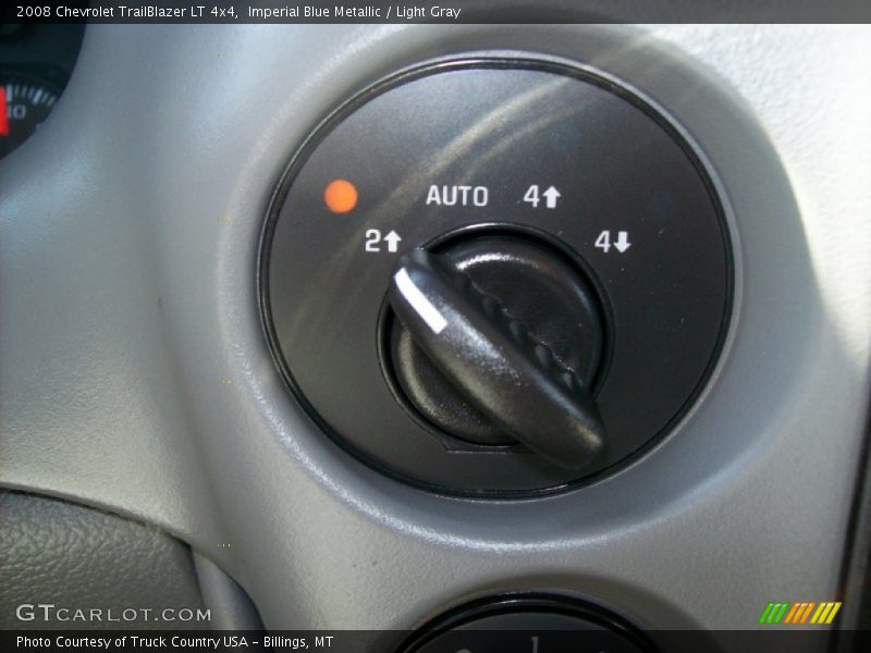 Imperial Blue Metallic / Light Gray 2008 Chevrolet TrailBlazer LT 4x4