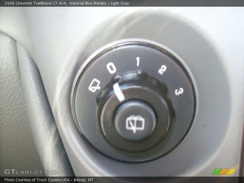 Imperial Blue Metallic / Light Gray 2008 Chevrolet TrailBlazer LT 4x4