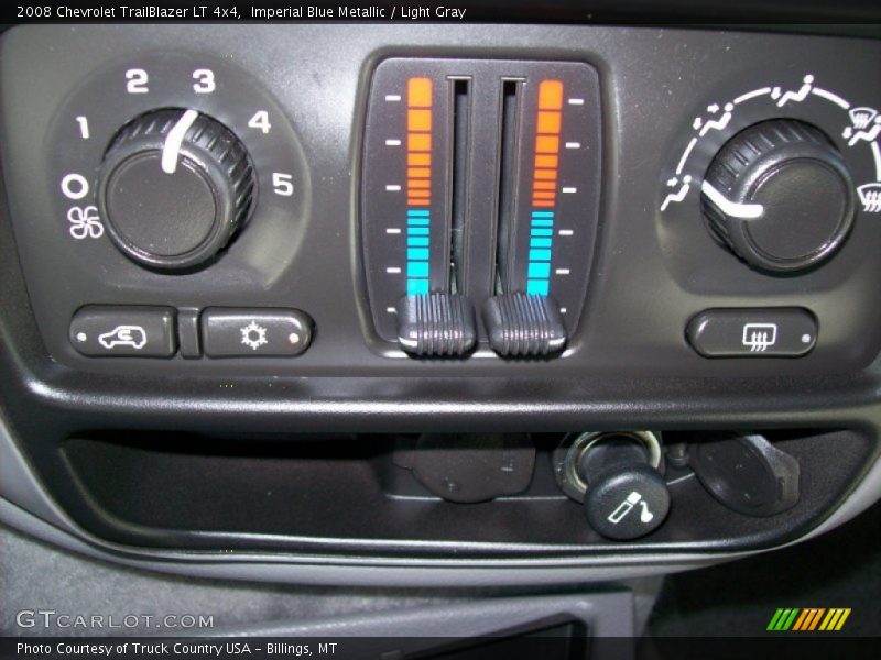 Imperial Blue Metallic / Light Gray 2008 Chevrolet TrailBlazer LT 4x4