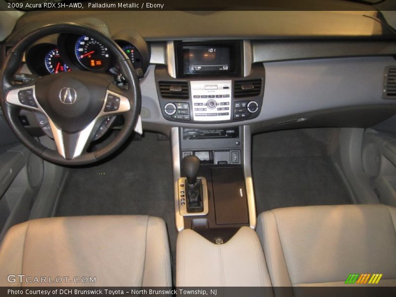 Palladium Metallic / Ebony 2009 Acura RDX SH-AWD