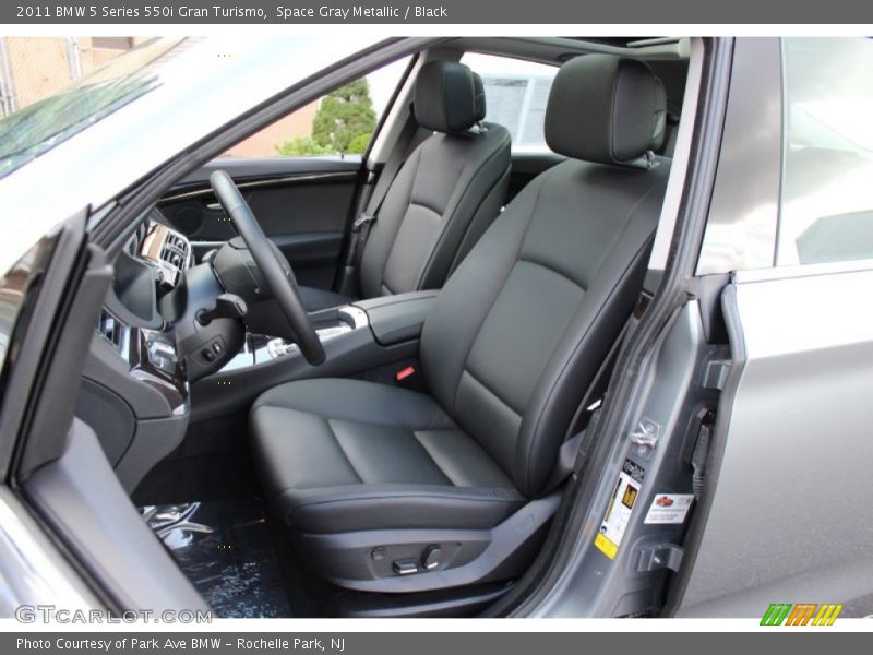  2011 5 Series 550i Gran Turismo Black Interior