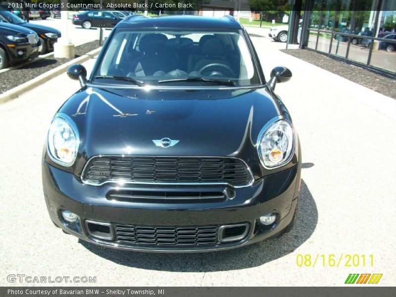 Absolute Black / Carbon Black 2011 Mini Cooper S Countryman