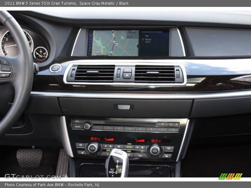 Space Gray Metallic / Black 2011 BMW 5 Series 550i Gran Turismo