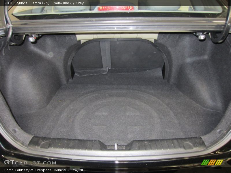 Ebony Black / Gray 2010 Hyundai Elantra GLS