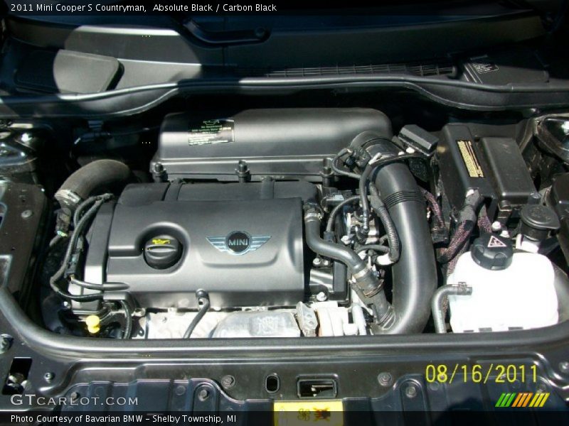 Absolute Black / Carbon Black 2011 Mini Cooper S Countryman