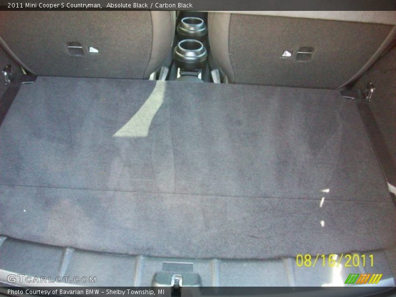 Absolute Black / Carbon Black 2011 Mini Cooper S Countryman