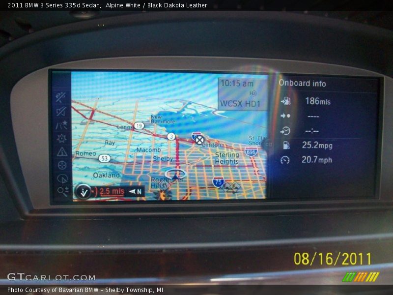 Alpine White / Black Dakota Leather 2011 BMW 3 Series 335d Sedan