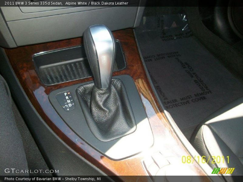 Alpine White / Black Dakota Leather 2011 BMW 3 Series 335d Sedan
