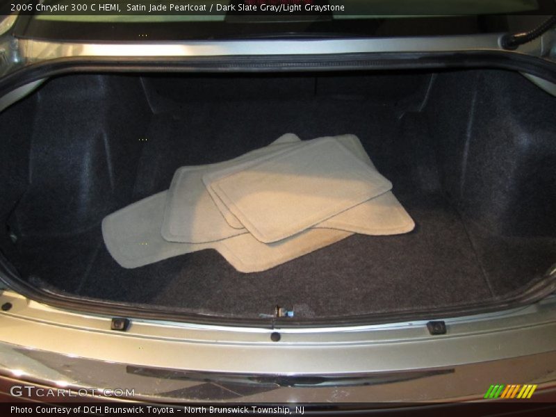 Satin Jade Pearlcoat / Dark Slate Gray/Light Graystone 2006 Chrysler 300 C HEMI