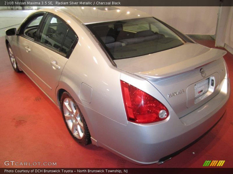 Radiant Silver Metallic / Charcoal Black 2008 Nissan Maxima 3.5 SE